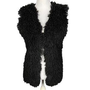 Max Studio  Specialty Product Women's Faux Fur Vest Size XS